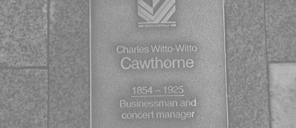 Image: Charles Witto-Witto Cawthorne 