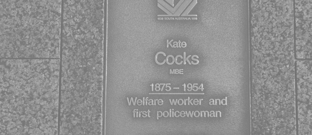 Image: Kate Cocks Plaque