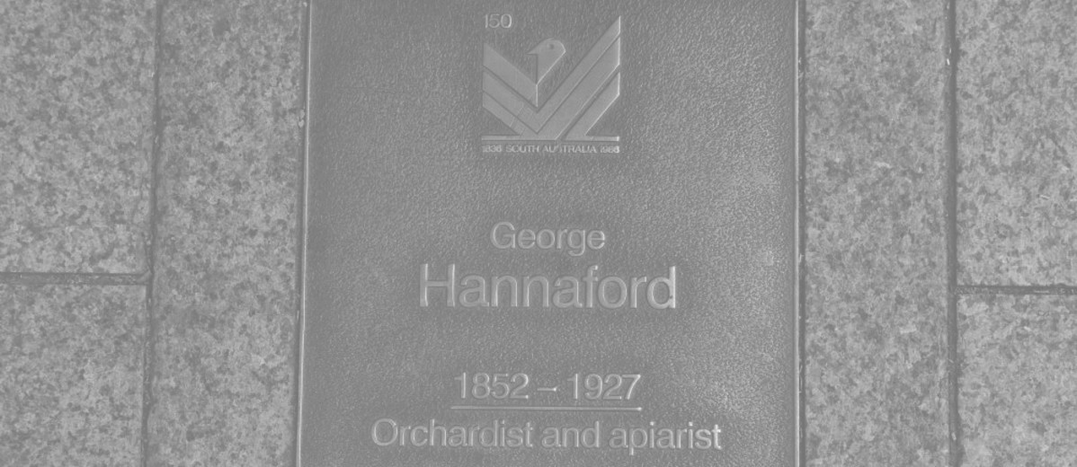 Image: George Hannaford Plaque 