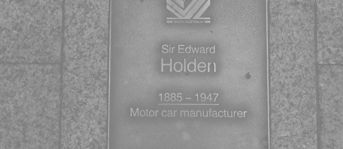 Image: Sir Edward Holden Plaque 