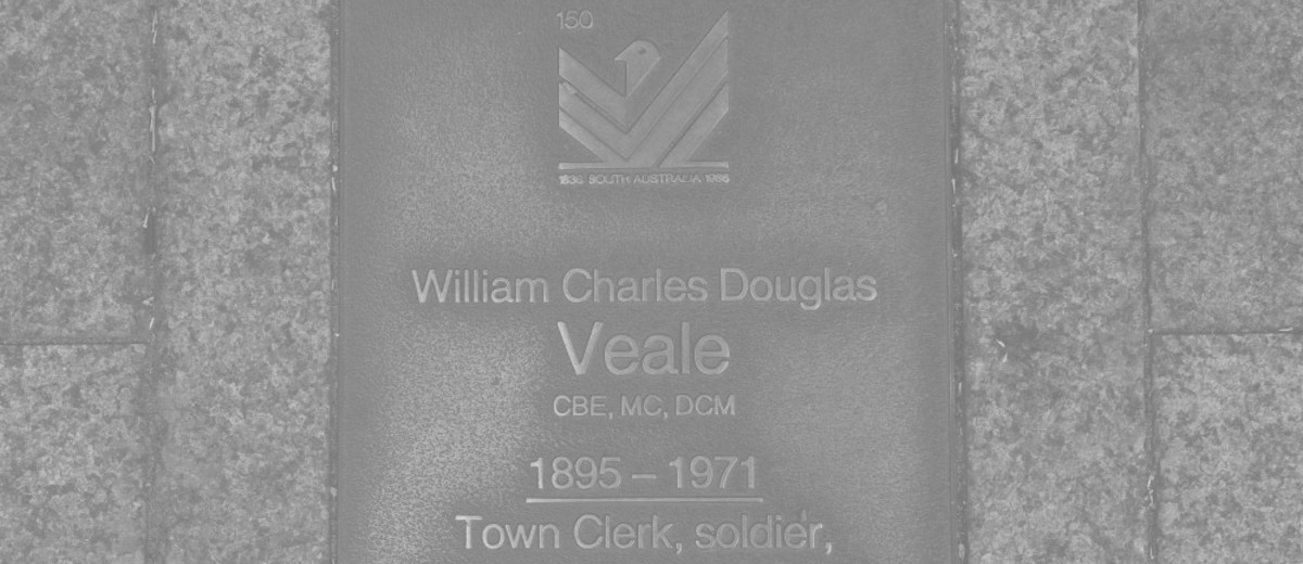 Image: William Charles Douglas Veale Plaque 