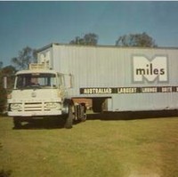 Image: large truck with back like a shipping crate