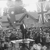 Image: World War One recruitment tour