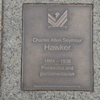 Image: Charles Allen Seymour Hawker Plaque 