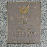 Image: Tom Price Plaque 