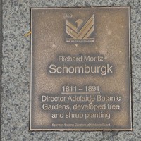 Image: Richard Moritz Schomburgk Plaque 